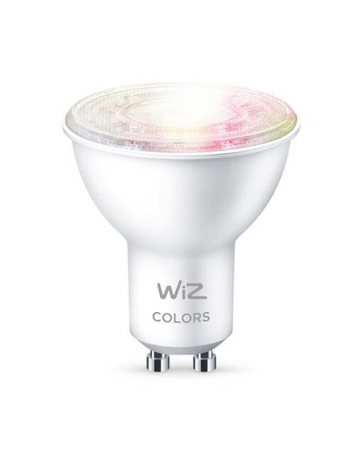 Лампочка Wiz GU10 4.7W 220-240V 2700K 345Lm Wi-Fi RGB+CCT 929002448402