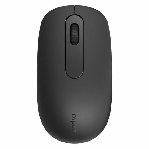 Мышь Rapoo N200, оптическая, проводная, USB, черный [18548]