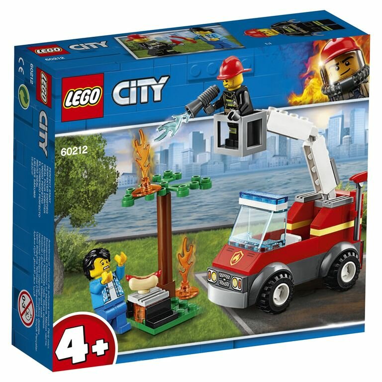 LEGO City Fire Конструктор Пожар на пикнике, 60212