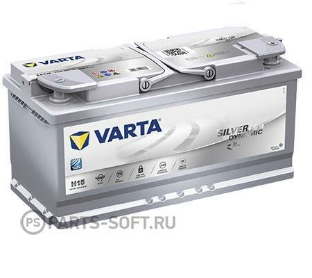 VARTA 605901095 Аккумуляторная батарея Silver Dynamic AGM 12V [105Ah 950A B13]