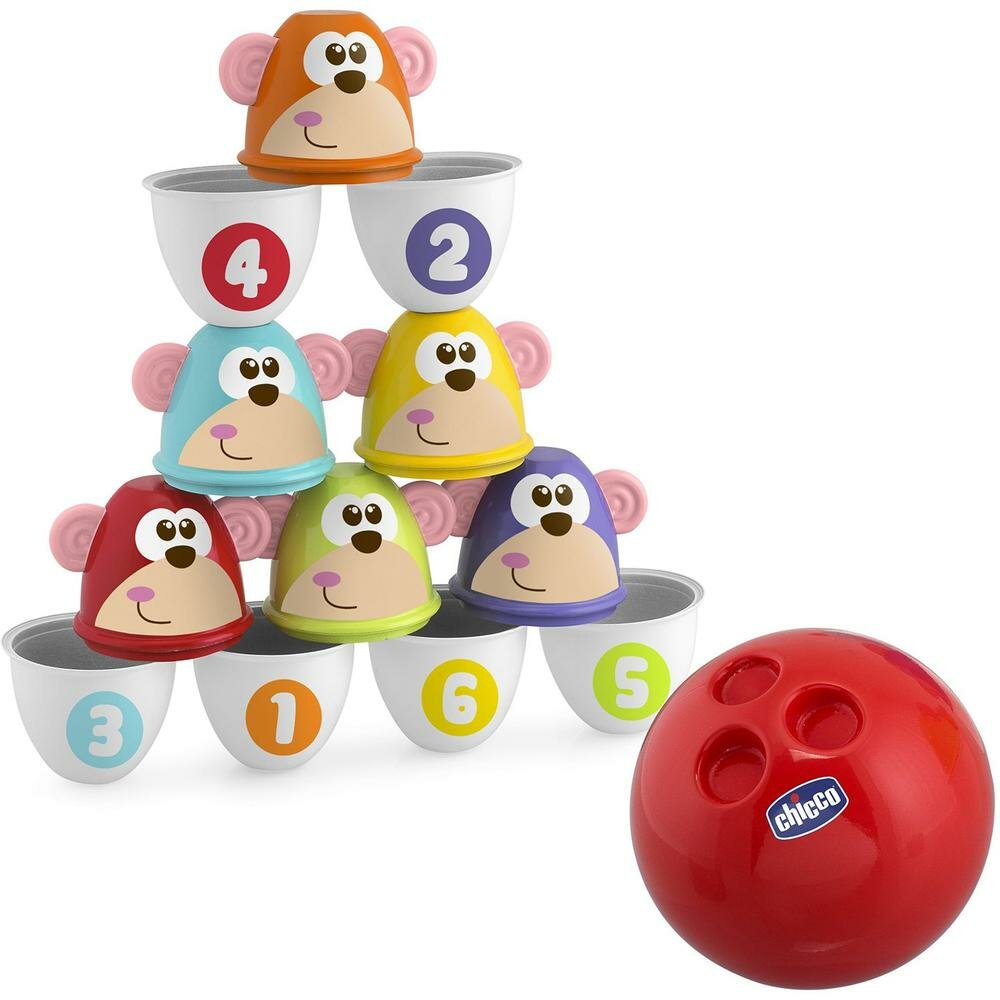 Chicco Игровой центр Fit&Fun Боулинг Monkey strike (5228)