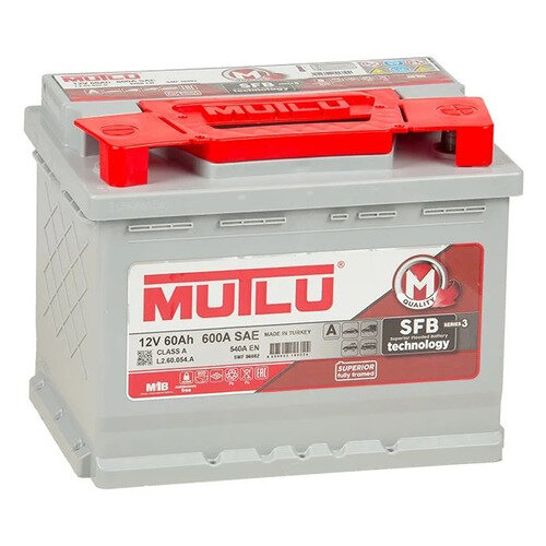 Аккумулятор автомобильный MUTLU SFB 3 60Ач 540A [l2.60.054.a]