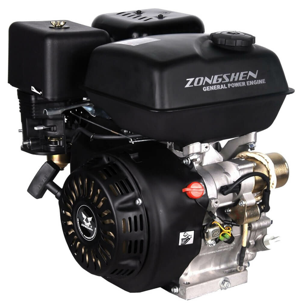 Двигатель бензиновый Zongshen ZS 190 FV (конус)
