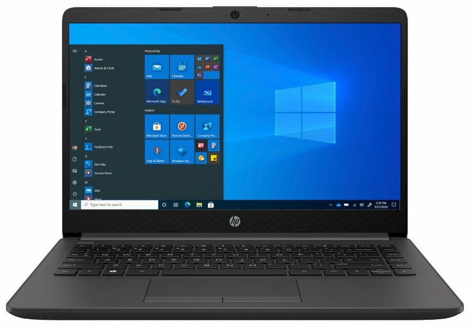 Ноутбук HP 240 G8 14" FHD/i5-1035G1/8GB 1D DDR4 2666 /256GB SSD/W10Home64/no SD/Silver 43W62EA