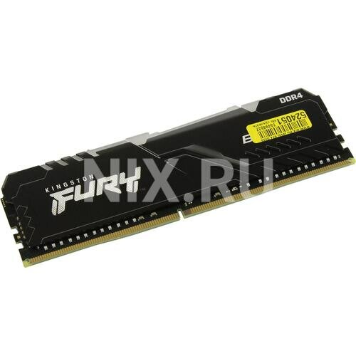 Оперативная память Kingston FURY Beast RGB 16 ГБ DDR4 3200 МГц DIMM CL16 KF432C16BB1A/16