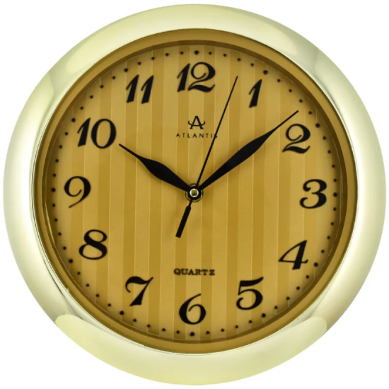 Настенные часы ATLANTIS TLD-6020 gold dial