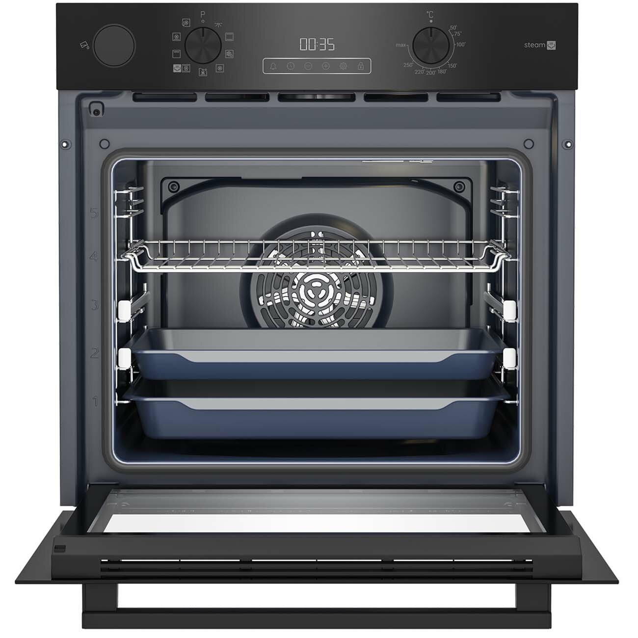 Электрический духовой шкаф Hotpoint FE8 S832 DSH BLG - фотография № 2