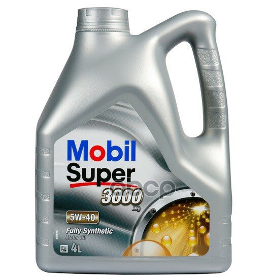 Mobil Mobil 5w40 (4l) Super 3000 X1_ !  Api Cf/Sl/Sm/Sn, Acea B3/B4/A3, Bmw Longlife-01