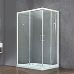 Душевой уголок Royal Bath HPD-T 95x120 прозрачное без поддона - изображение