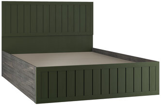 Кровать "Прованс" 1,6м (Зеленый дип)
