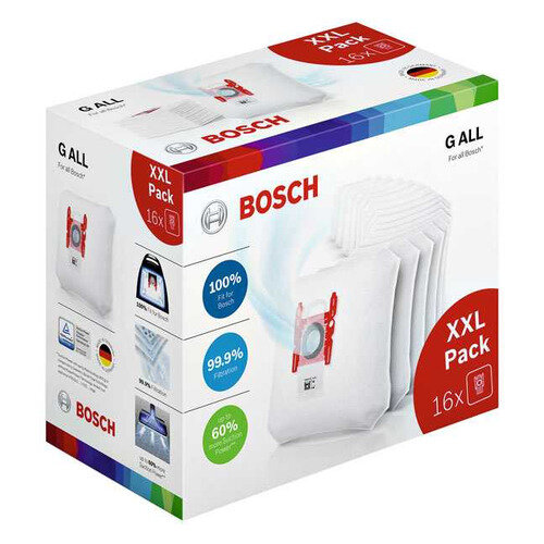 Пылесборники Bosch BBZ16GALL, для пылесоса, 16 шт.