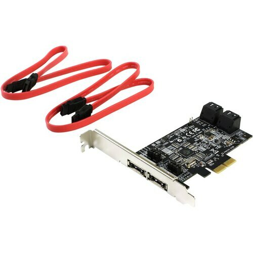 SATA RAID контроллер St-lab PCI-E SATA 6G Raid Card (4 Channels) A-520