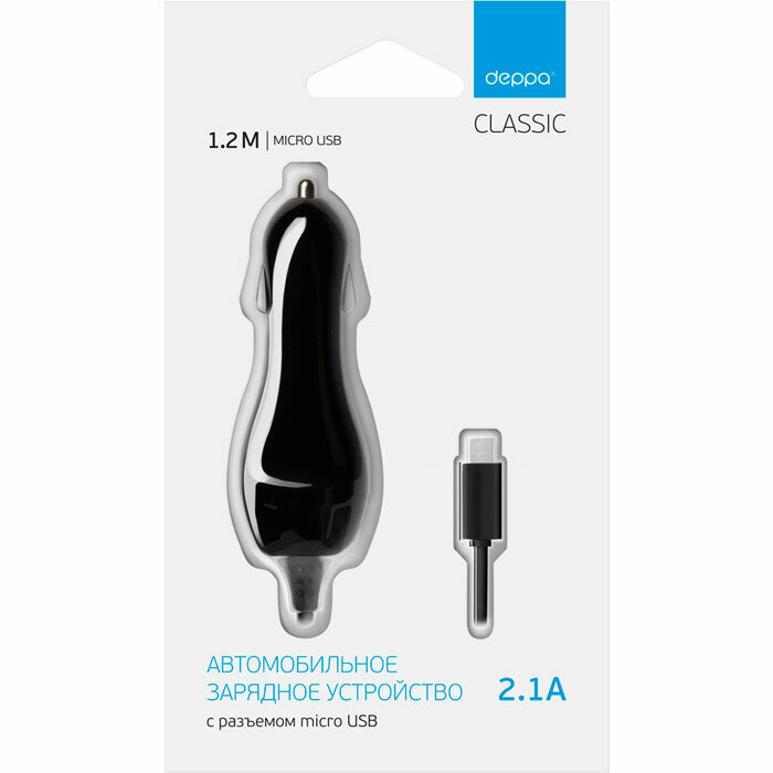    Deppa 2.1A microUSB  (22124)