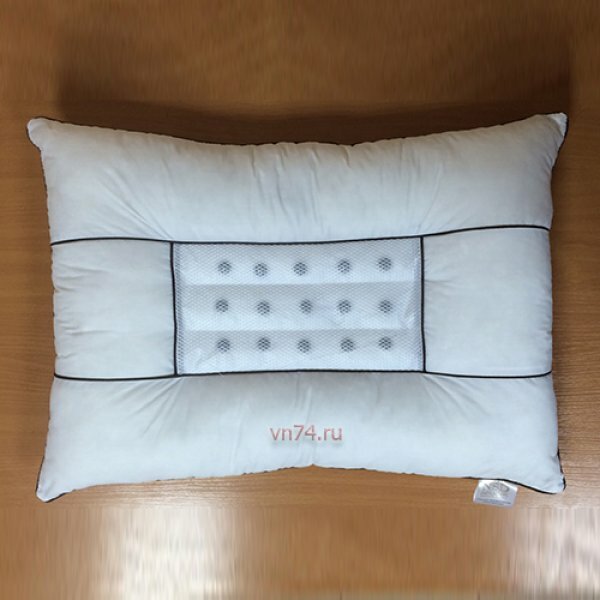 Подушка Здоровый сон эколайф с терапевтическими камнями А-04 (сатин), Размер подушки 50 x 70