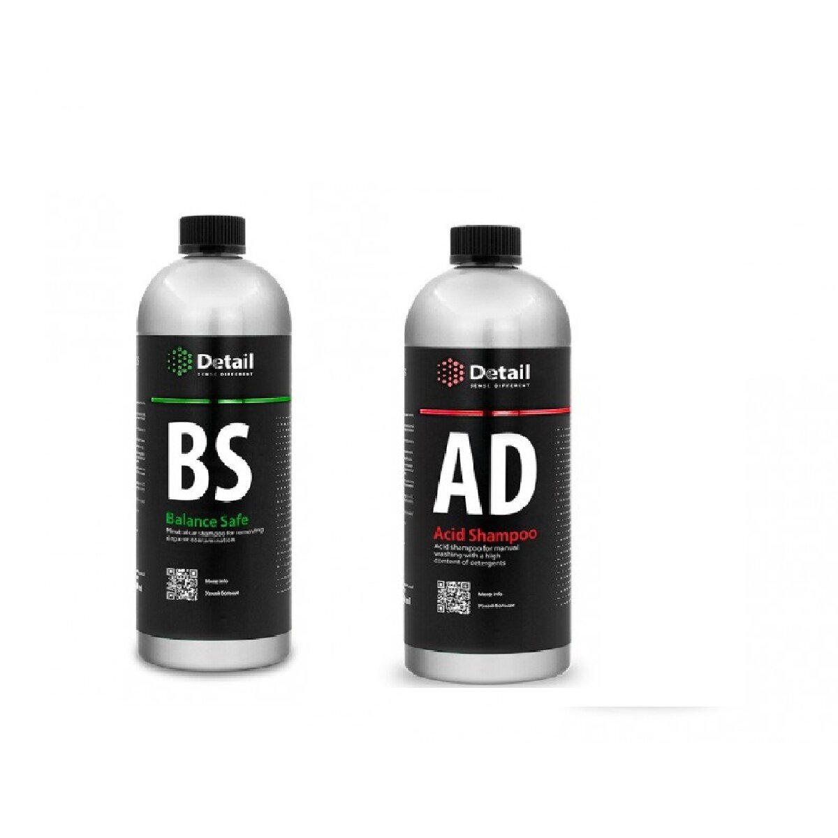 Набор для двухфазной мойки кузова Balance Safe+Acid Shampoo 1л