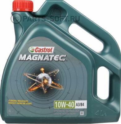 CASTROL 15CA24 Масло Magnatec 10W-40 A3/B4 4л SN FIAT 9.55535-D2 MB 226.5 Renault RN 0700/0710 VW 501.01/505.00