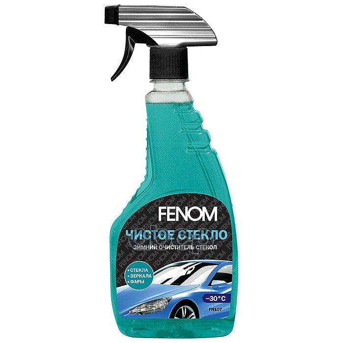 Fenom Зимний Очиститель Стекол "Чистое Стекло" Fenom Winter Glass Cleaner (473ml) Fenom арт. FN107