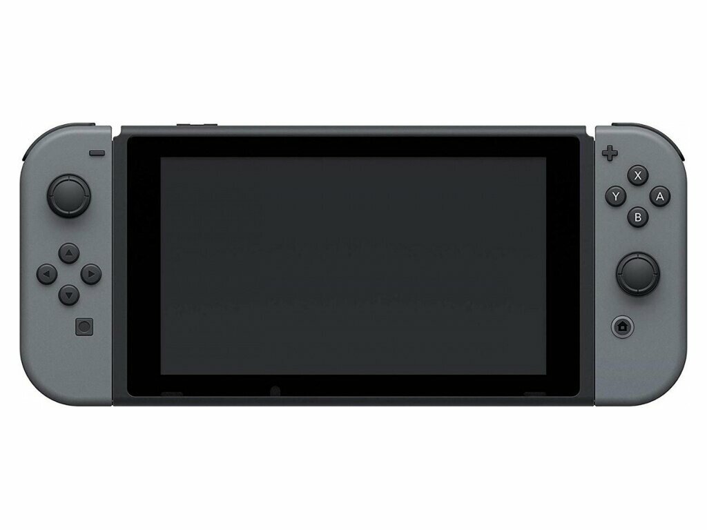 Игровая приставка Nintendo Switch rev.2 32 ГБ, серый, только приставка