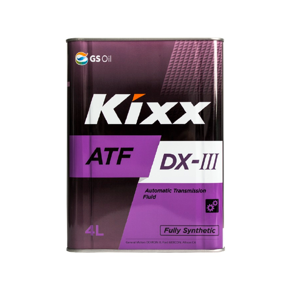 Масло трансмиссионное Kixx ATF DX-III 4л