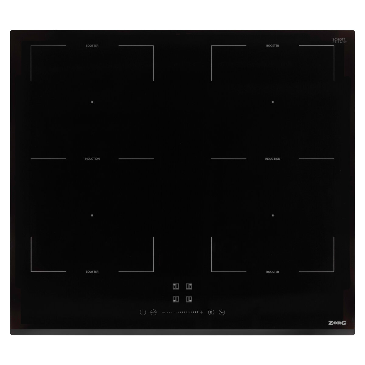 Индукционная варочная панель ZorG Technology MS 071 black - фотография № 5