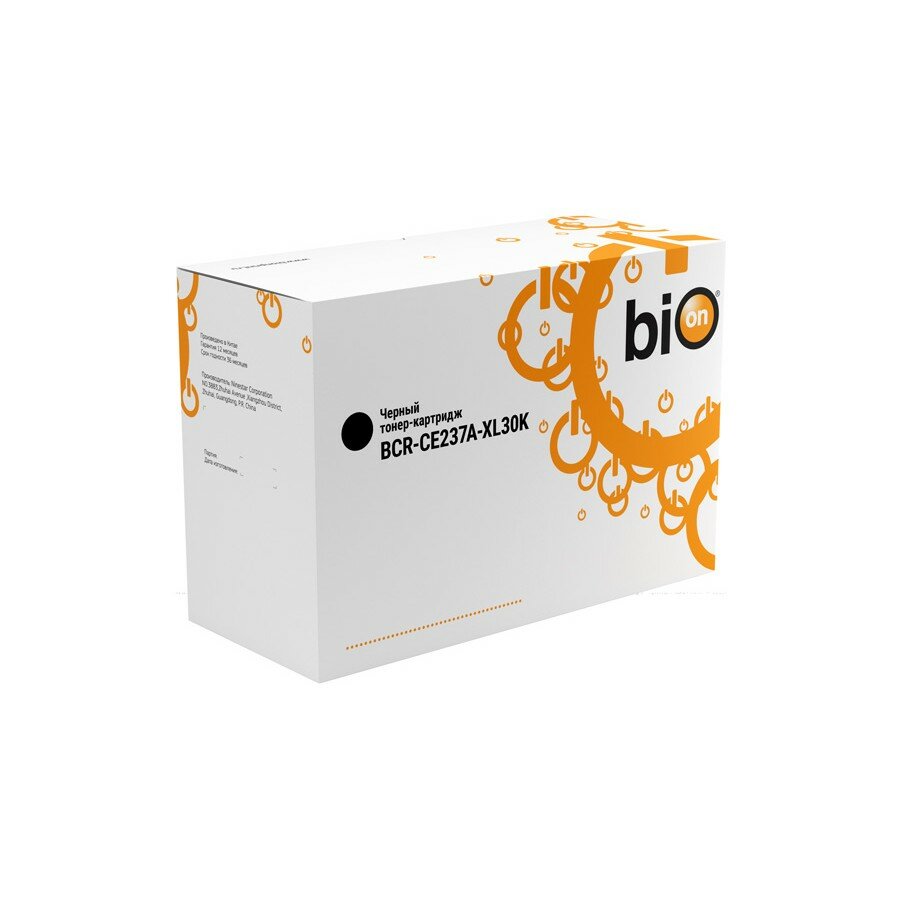 Bion Cartridge Bion CF237A-XL30K Картридж для HP LaserJet Enterprise Flow M632, LaserJet Enterprise M607 M608 M609 M631 M632 30000 стр. , Черный