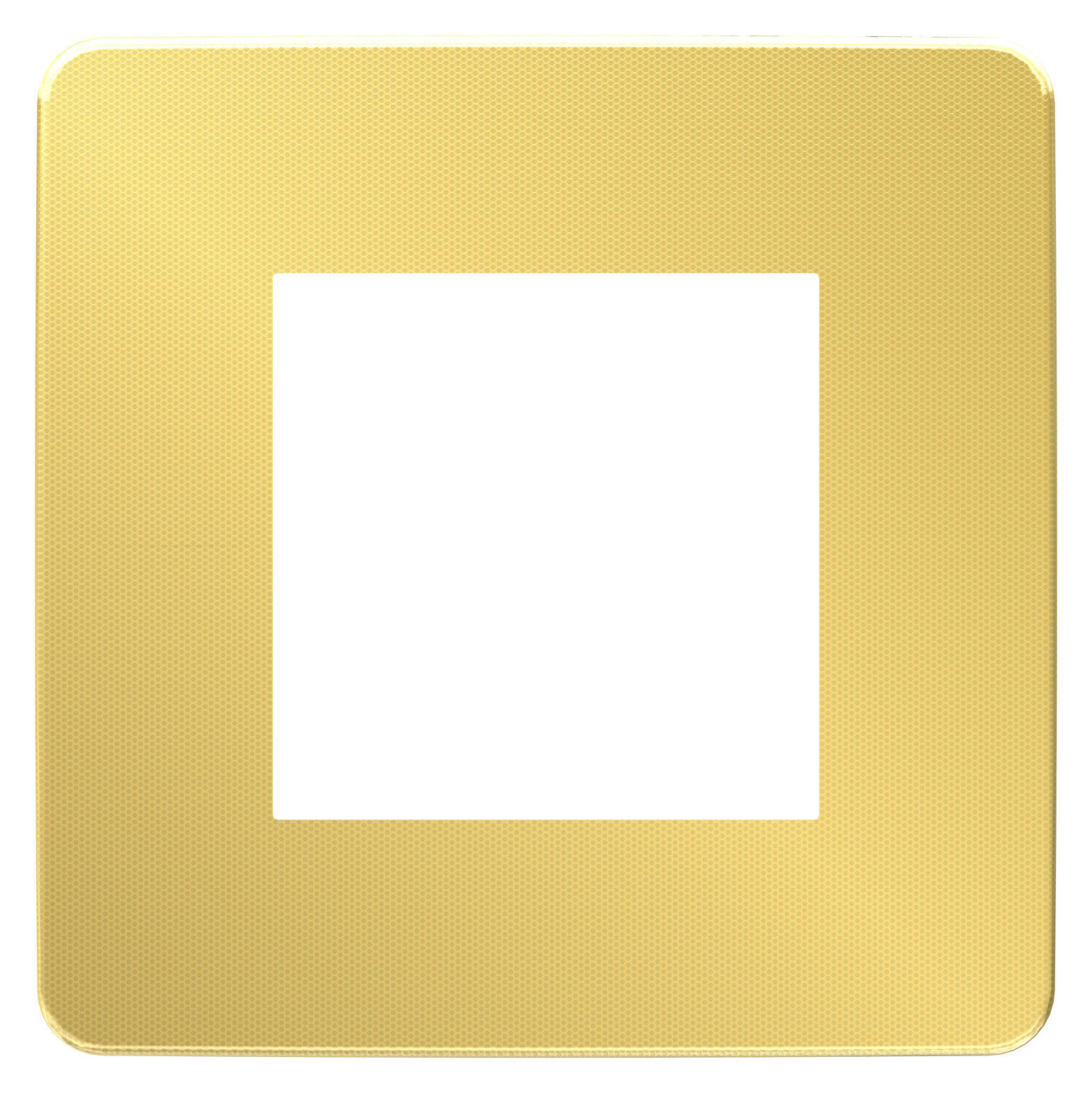 Рамка 1м Unica Studio Metal золото/бежевый встроенный монтаж (Schneider Electric), арт. NU280260