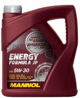 MANNOL 1060 Моторное масло ENERGY FORMULA JP 5w30 (4л)