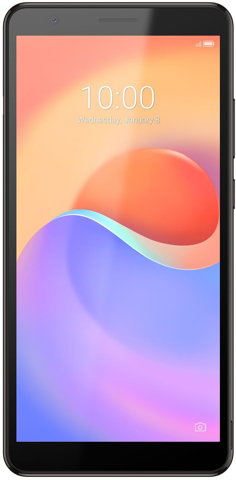 Смартфон ZTE Blade A31 Plus 32Gb 1Gb серый моноблок 3G 4G 2Sim 6" 720x960 Android R Go 8Mpix 802.11 b/g/n NFC GPS GSM900/1800 GSM1900 FM A-GPS microSD max128Gb