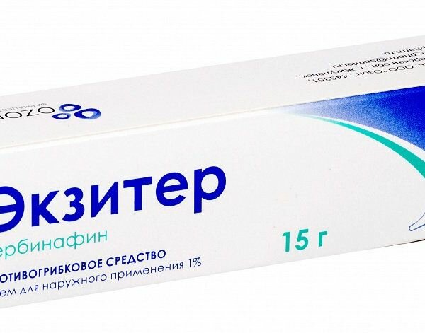 Экзитер крем для наруж. прим. 1% 15г