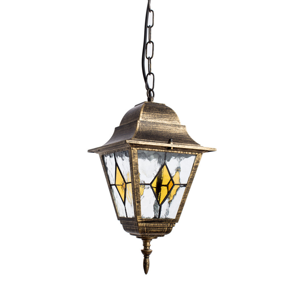 Уличный подвесной светильник Arte Lamp BERLIN A1015SO-1BN, Бронза, E27