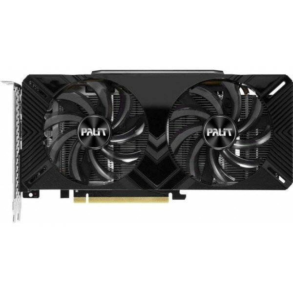 Видеокарта Palit PCI-E nVidia GeForce GTX1660 6Gb PA-GTX1660 DUAL 6G (192bit/GDDR5/DVIx1/HDMIx1/DPx1) (NE51660018J9-1161C)