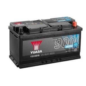 Аккумулятор Yuasa YBX9019 AGM Start-Stop 95 Ач 850А