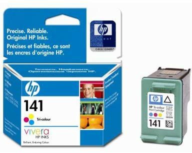 Расходный материал HP 141 Tri-colour Inkjet Print Cartridge CB337HE