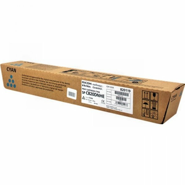 Принт-картридж тип SPC820DNHE голубой (cyan) [820119] для Ricoh