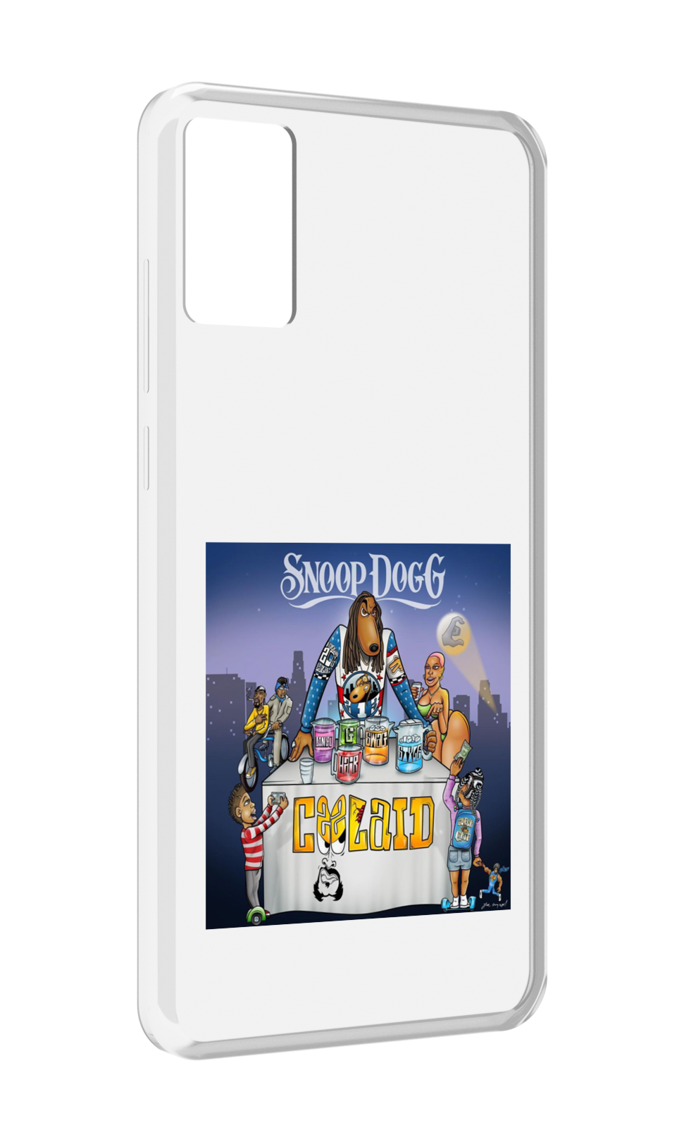 Чехол MyPads Snoop Dogg COOLAID для CUBOT P50 задняя-панель-накладка-бампер