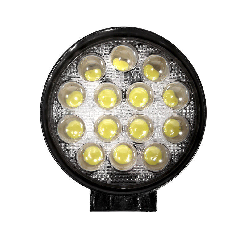 Прожектор автомобильный Liancheng Factory Led Light, 42W, 4-дюймовый круглый, с чипом 3030 арт. LDWL-7642-5D-01