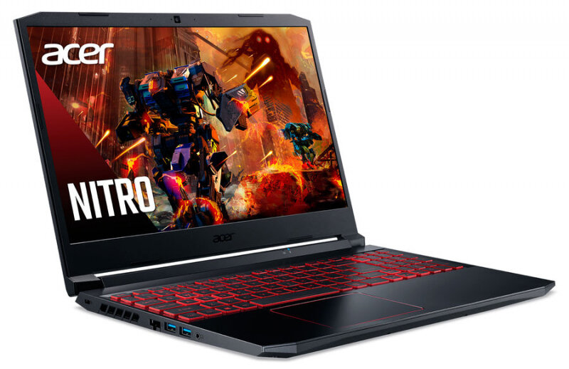 Ноутбук Acer Nitro 5 AN515-57 Core i5 11400H/16Gb/SSD 512Gb/15.6/GTX 1650 4Gb/IPS/FHD/144hz/noOS/black (NH.QBWER.005) (560029)