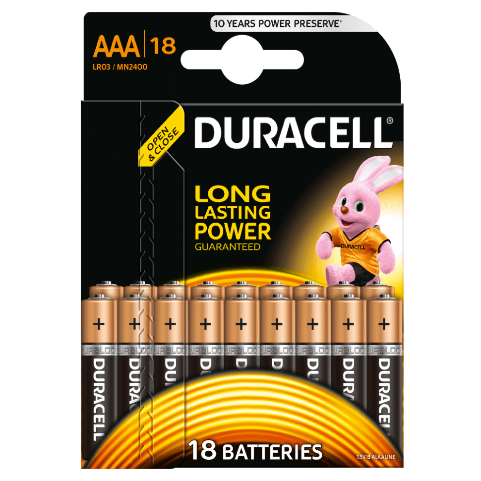  DURACELL LR03 BL18,  18 .