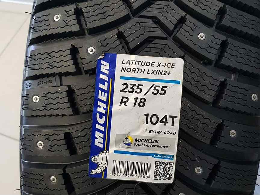 MICHELIN Latitude X-Ice North 2 + 235/55 R18 104T  2018 . .