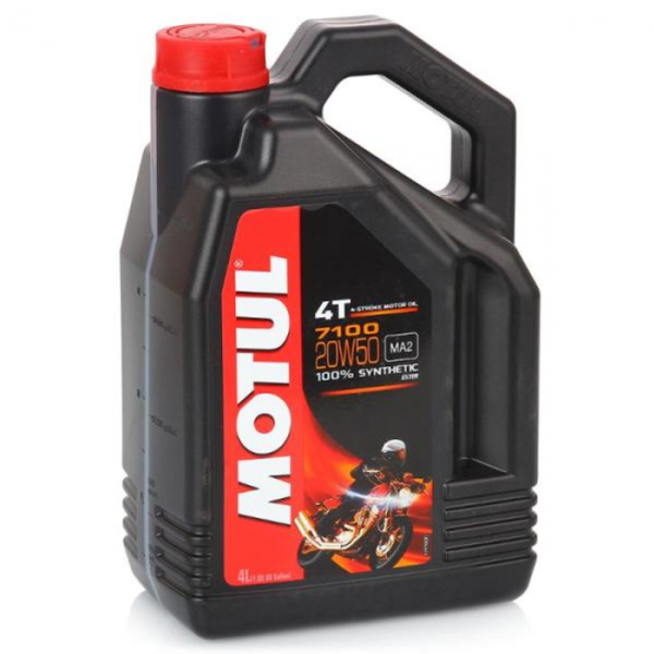 Масло для мотоциклов Motul 7100 4T 20w50 4л 104104 .