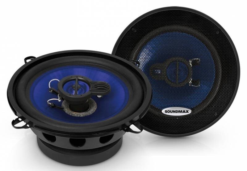 Колонки автомобильные SOUNDMAX SM-CSE503, черный