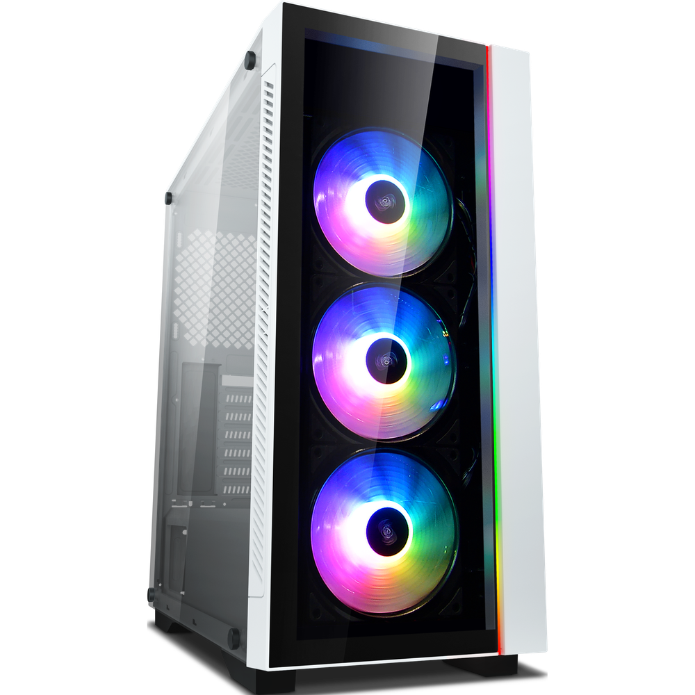 Корпус Deepcool MATREXX 55 V3 ADD-RGB WH 3F белый