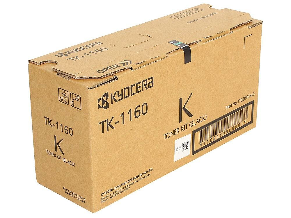 Картридж Kyocera Mita TK-1160 7200стр Черный