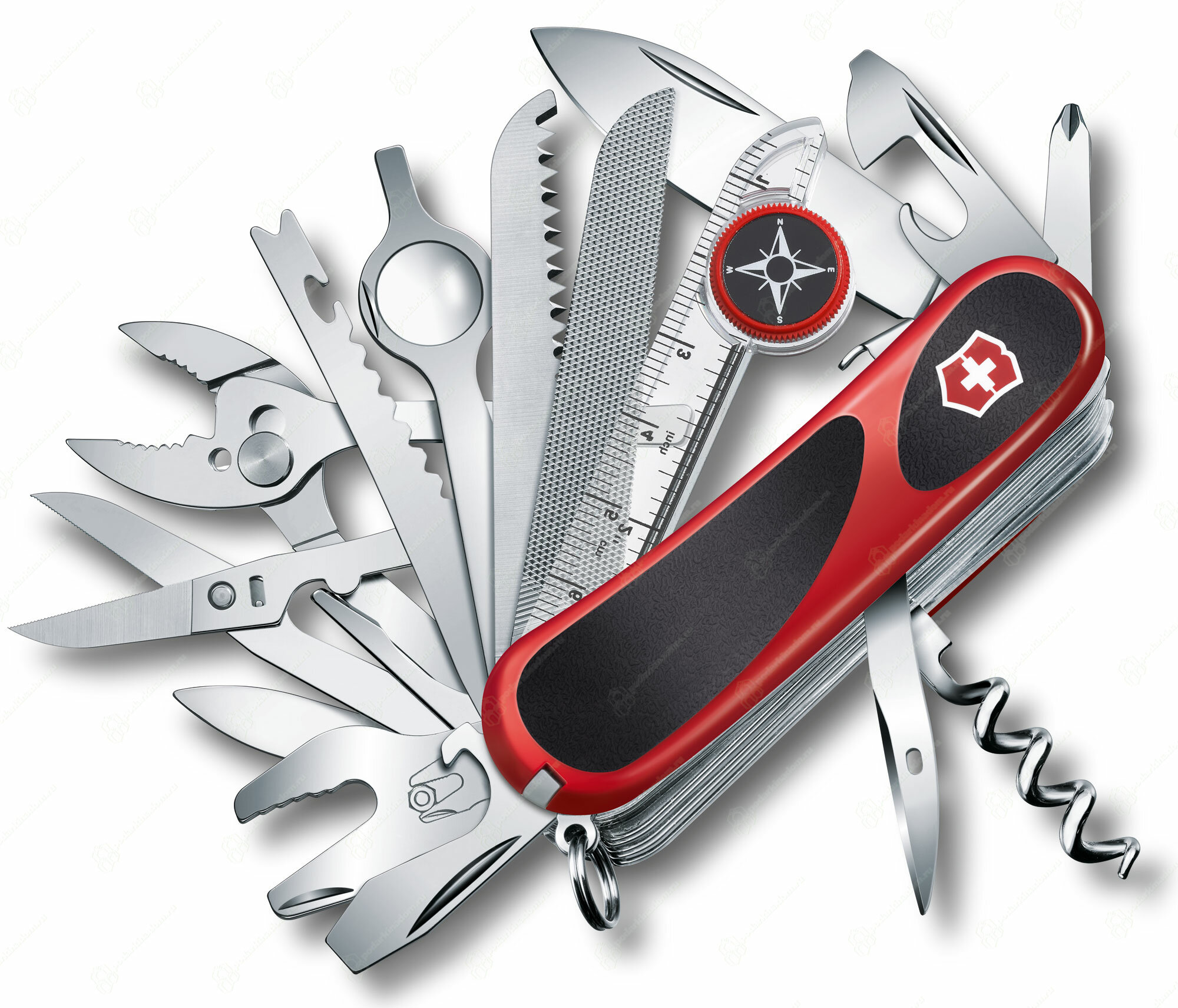 Нож перочинный Victorinox EvoGrip S54 85 мм 31 функция красно-чёрный, 2.5393.Sc