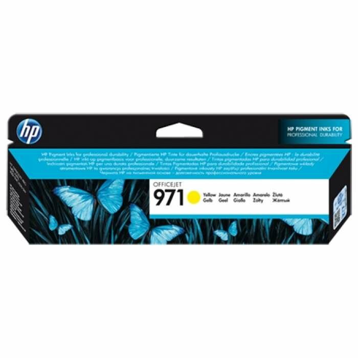 Картридж Cartridge HP 971 для Officejet Pro X451dw/X476dw/X551dw/X576dw, желтый (2 500 стр)