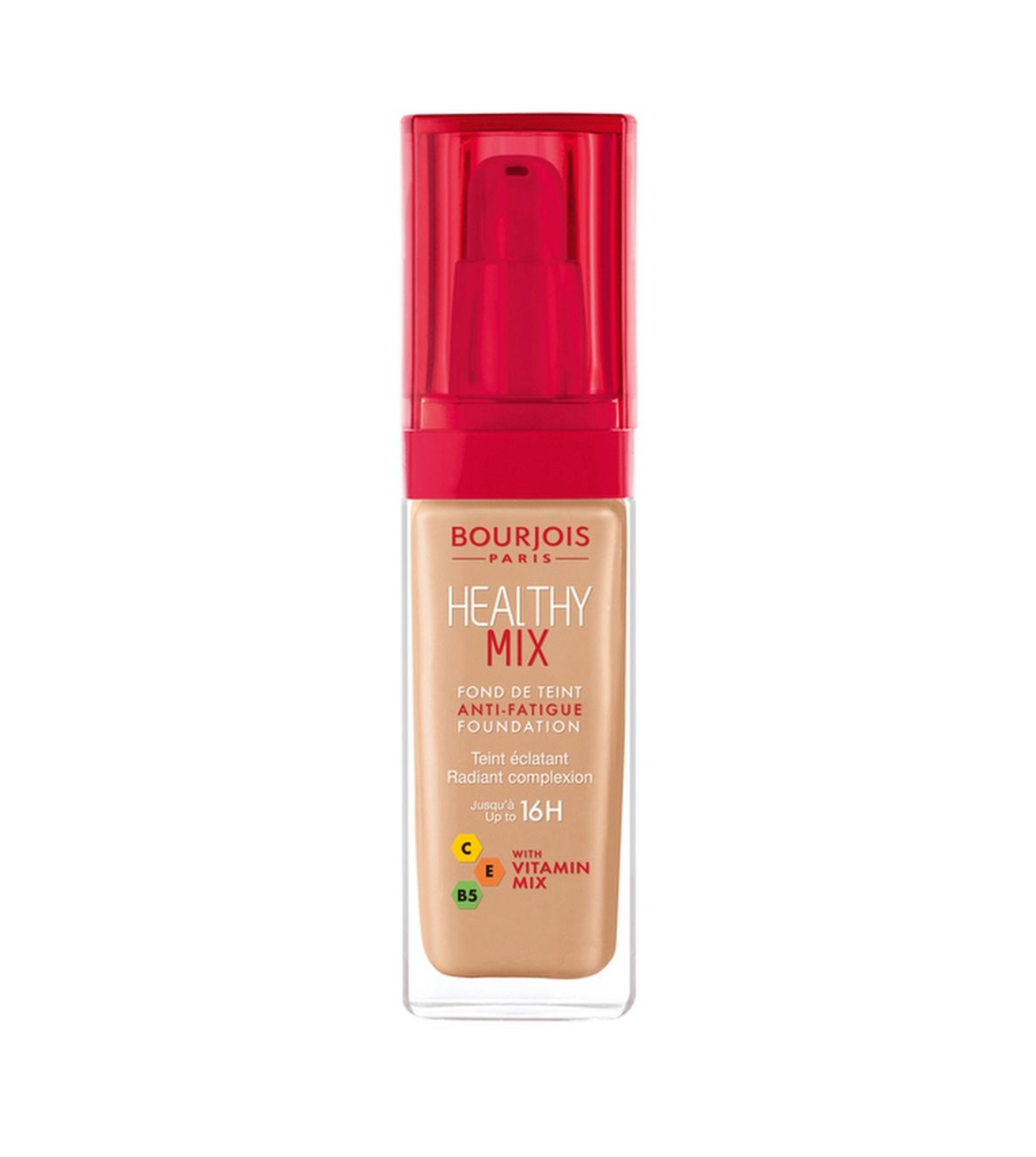 Буржуа Париж / Bourjois Paris - Тональный крем для лица Healthy Mix тон 53 Light Beige 30 мл