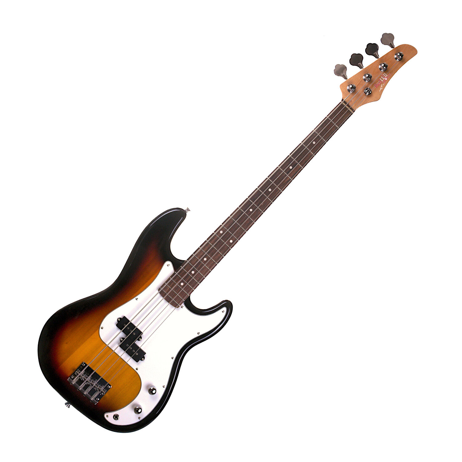 REDHILL PB200/VS бас-гитара 4-стр P+P 864 мм корпус тополь гриф клен цвет санберст