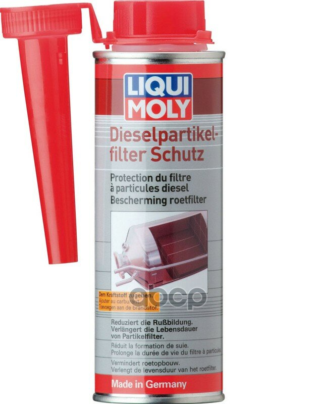 Присадка Для Очистки Сажевого Фильтра Diesel Partikelfilter Schutz 0,25l Liqui moly арт. 2298