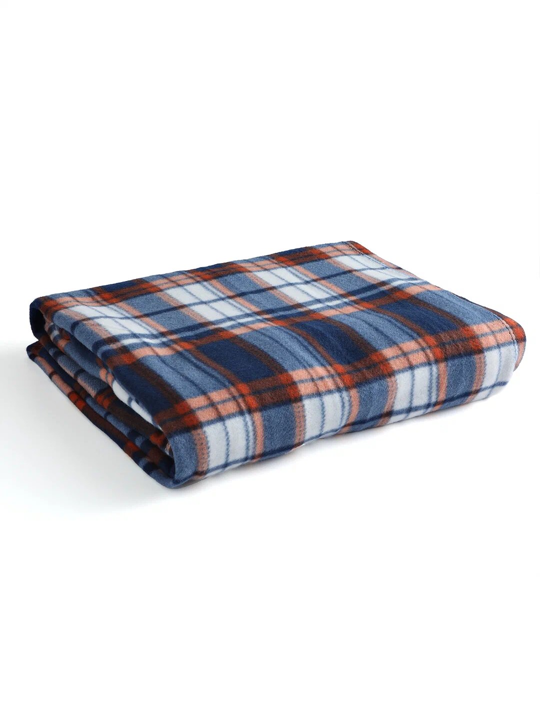 фото Плед покрывало SXLT Company Сhaleur, 180х210 см, красно-синяя клетка