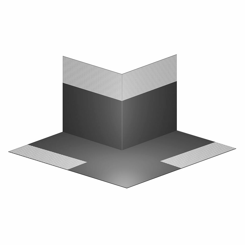 фото Угол гидроизоляционный внешний Plitonit ГидроЛента 270° 120х200 мм